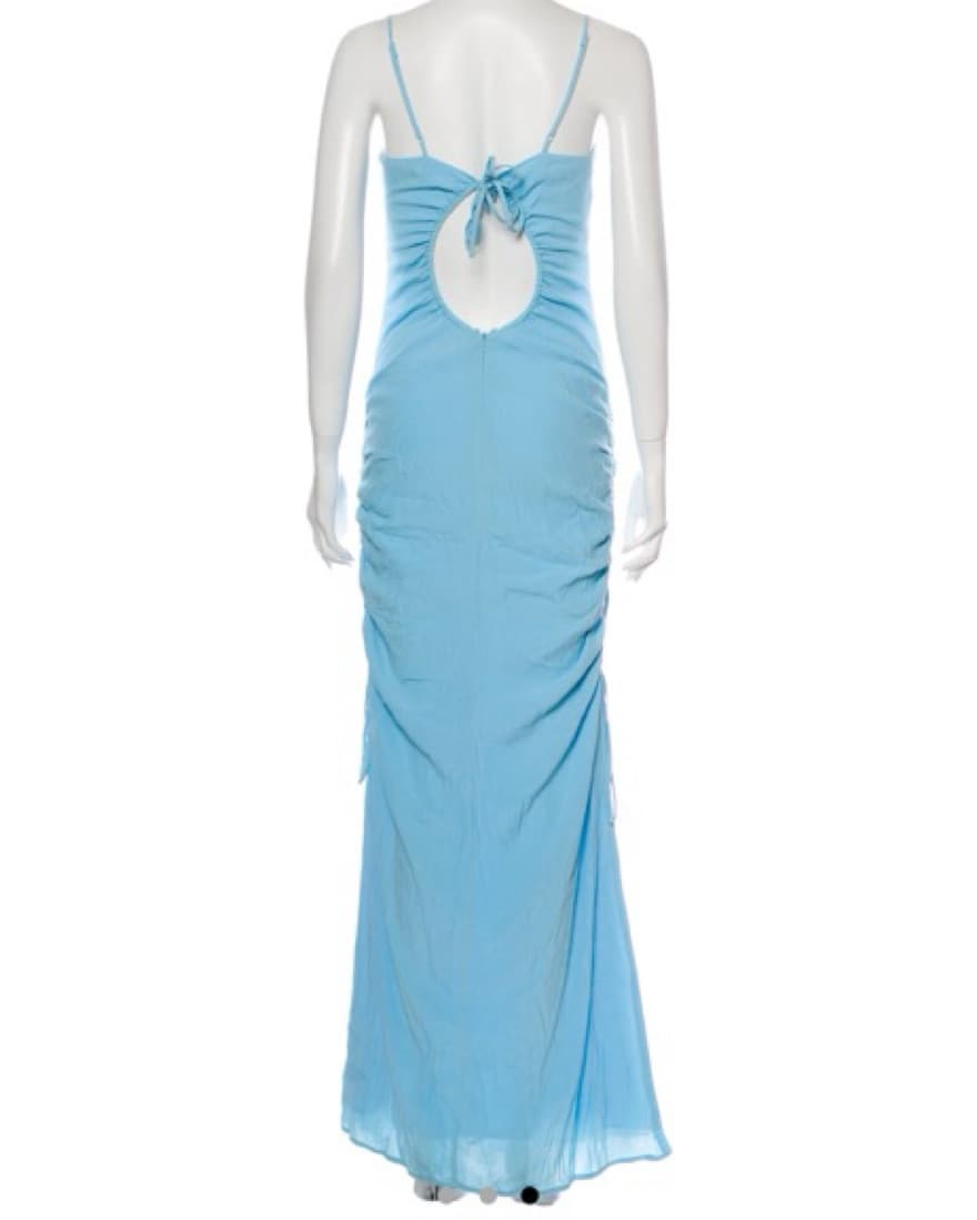 Staud Parrot ruched dress - Image 3