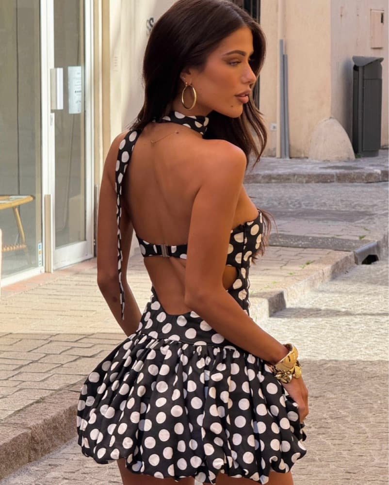 Outcast Polka Dot Summer Dress  - Image 3