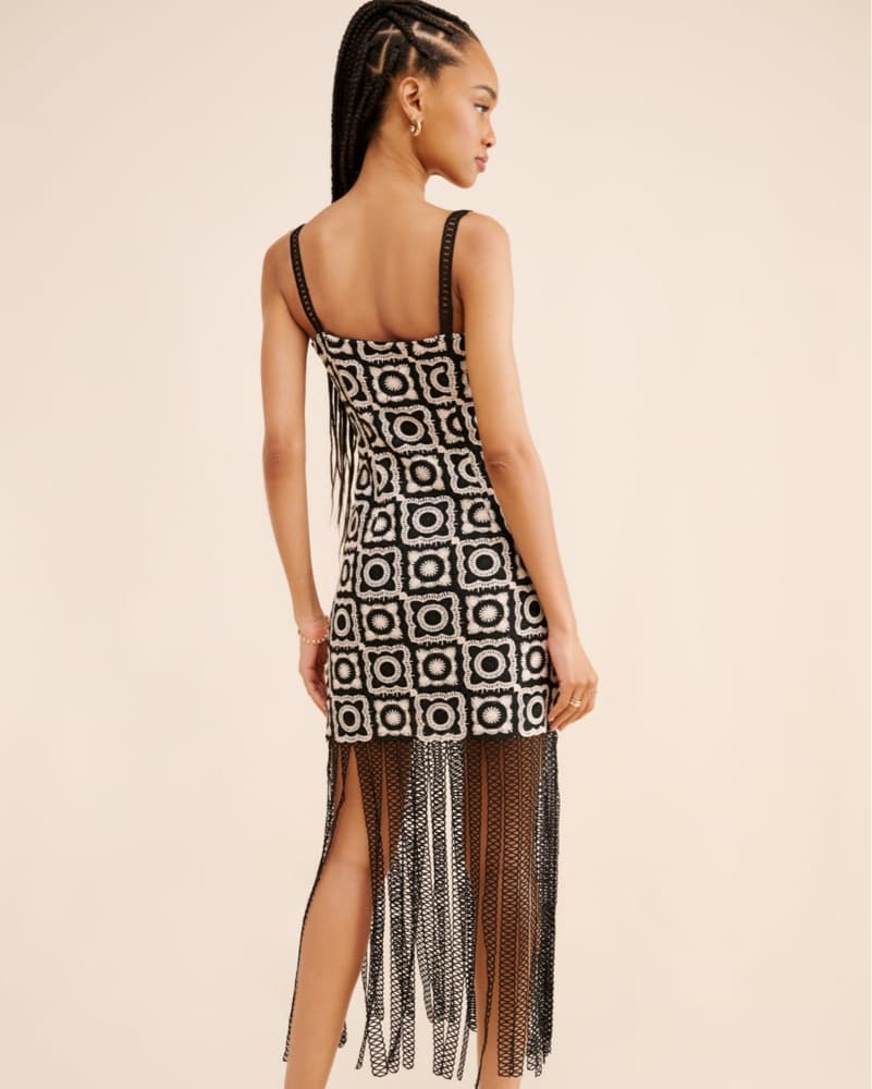 Risette Crochet Mini Dress - Image 2