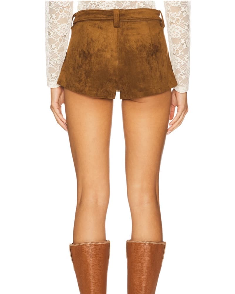 Suede Hot Shorts - Image 4