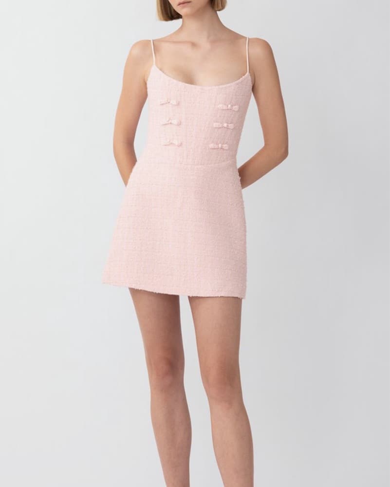 Sau Lee Tweed Mini Dress - Image 2