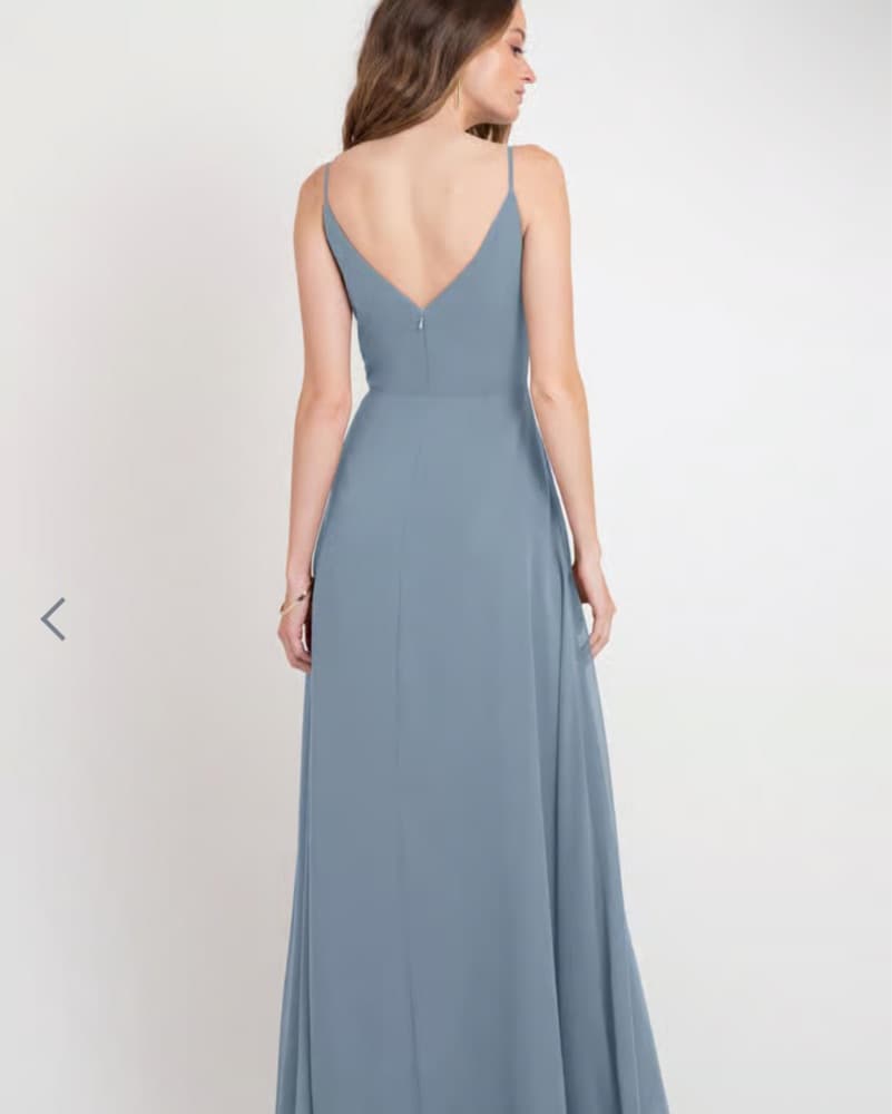 Jenny Yoo Colby Blue Dress - Image 2