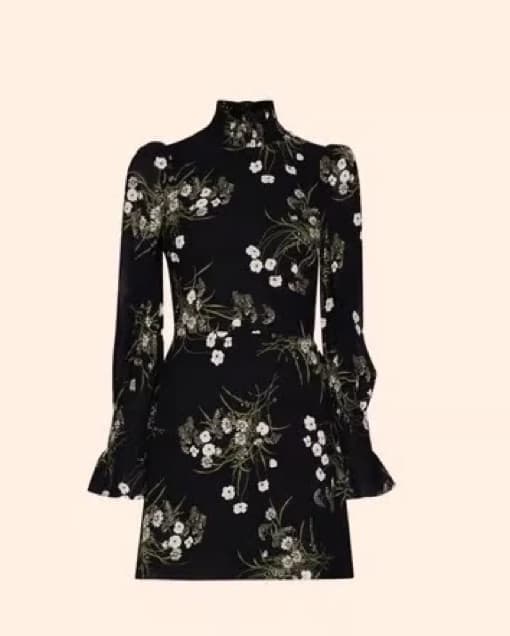 Reformation Floral Archie Mini Dress - Image 5