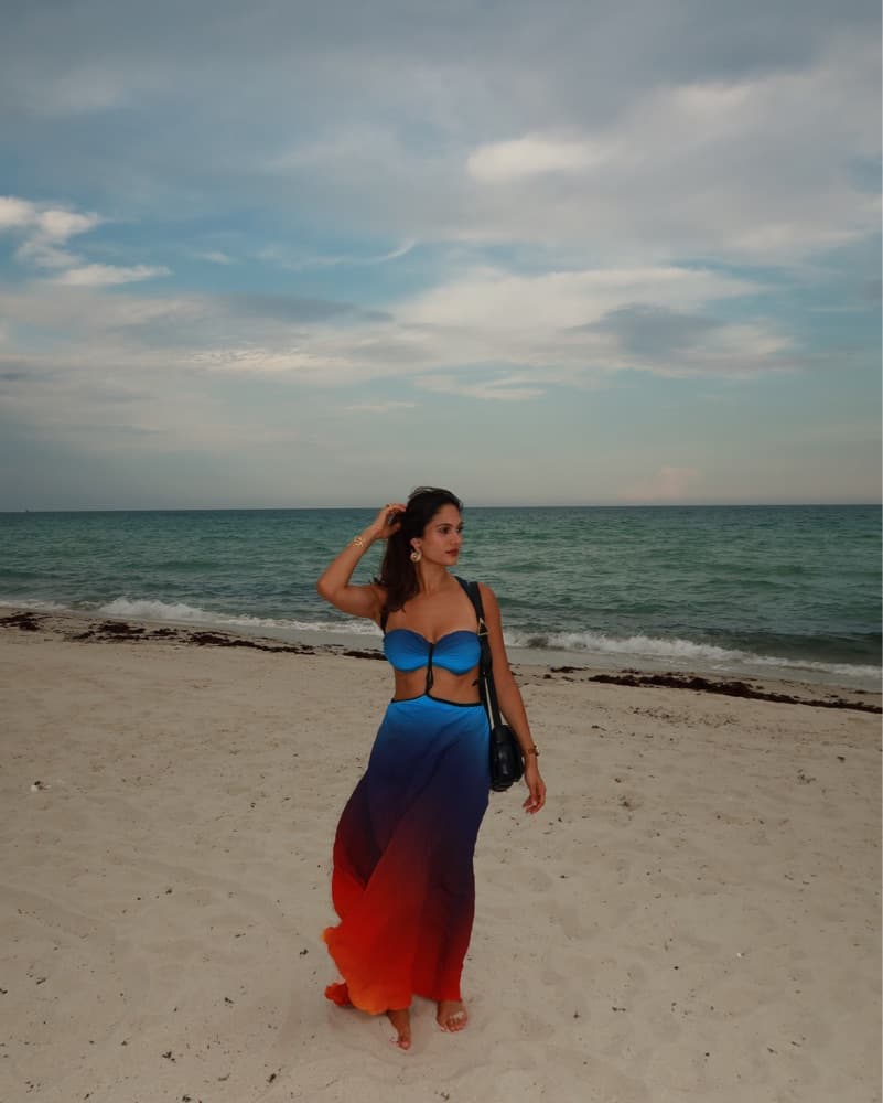 Casa iconica Sunset Goza Maxi Dress - Image 3