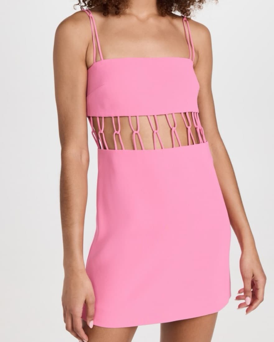Alexis Cutout Waist Mini Dress  - Image 3