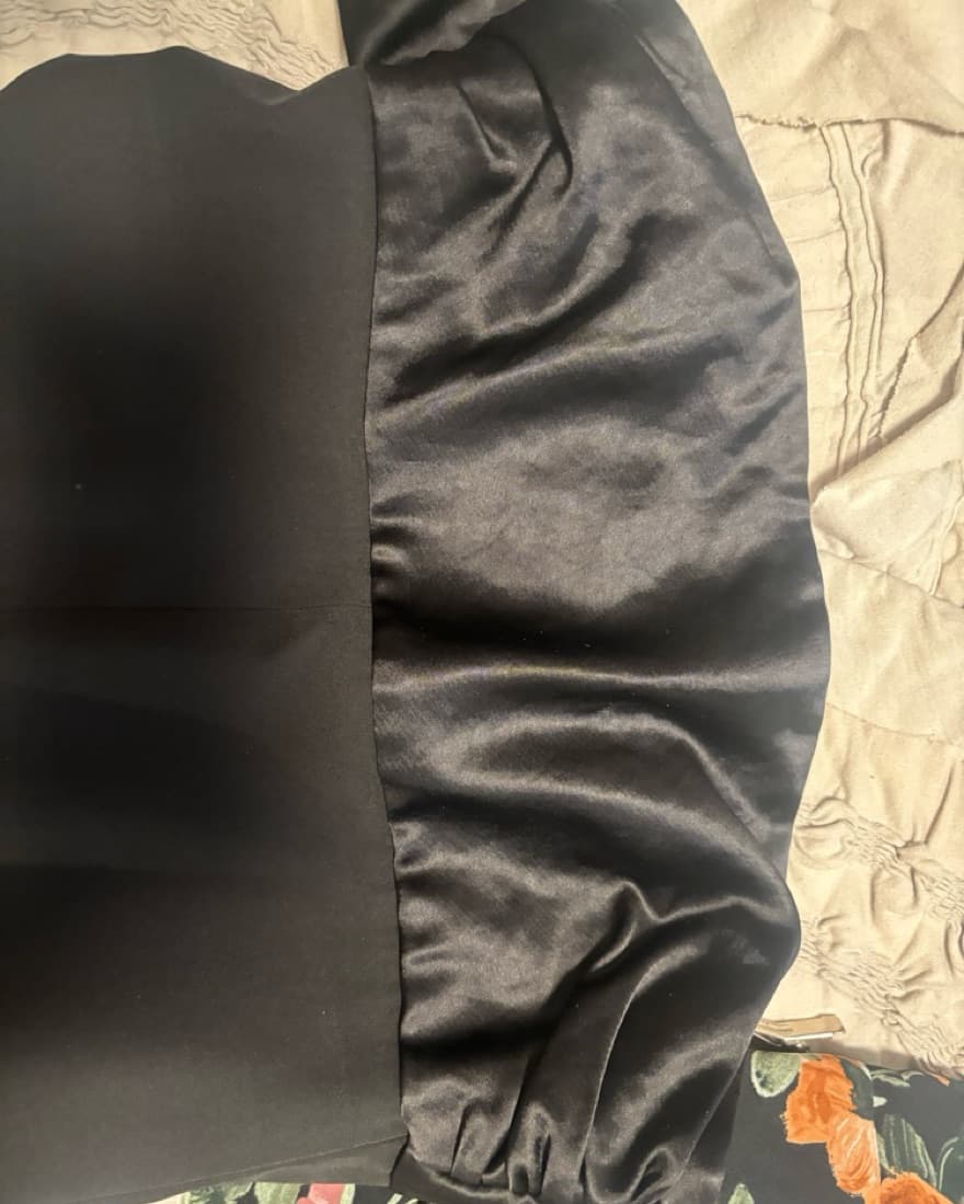 Strapless Satin Tie Jumpsuit - Image 2