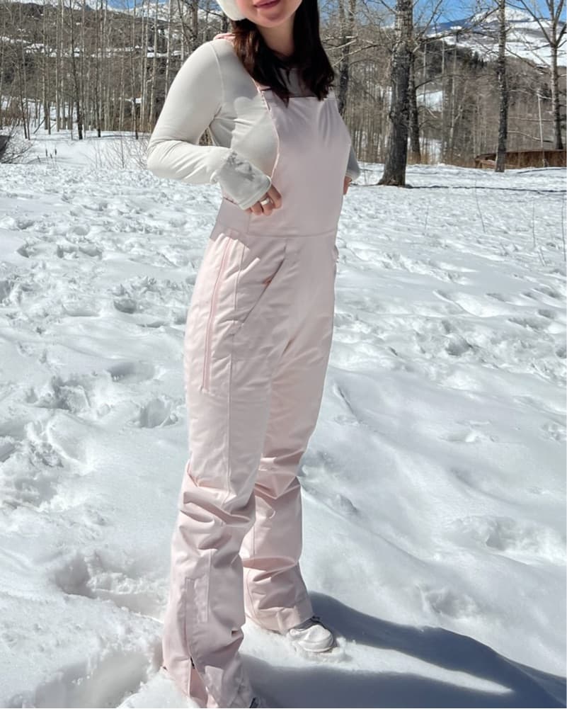 Halfdays Pink Ski Bib Pant - Image 2