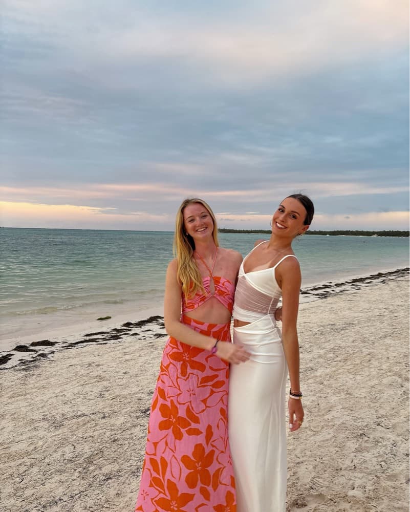 Rhythm Floral Cutout Maxi Dress - Image 1
