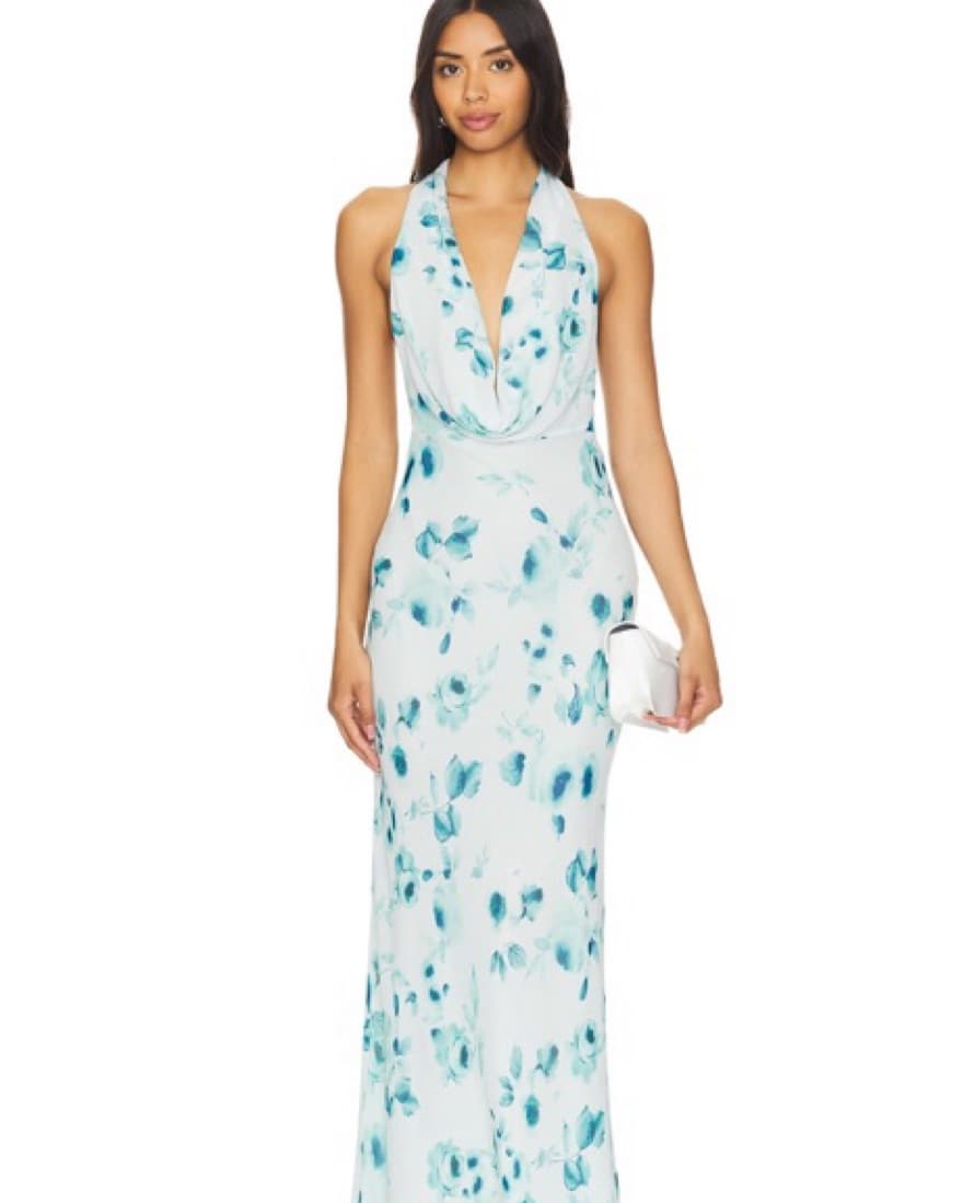 Sau Lee Floral Gown  - Image 1