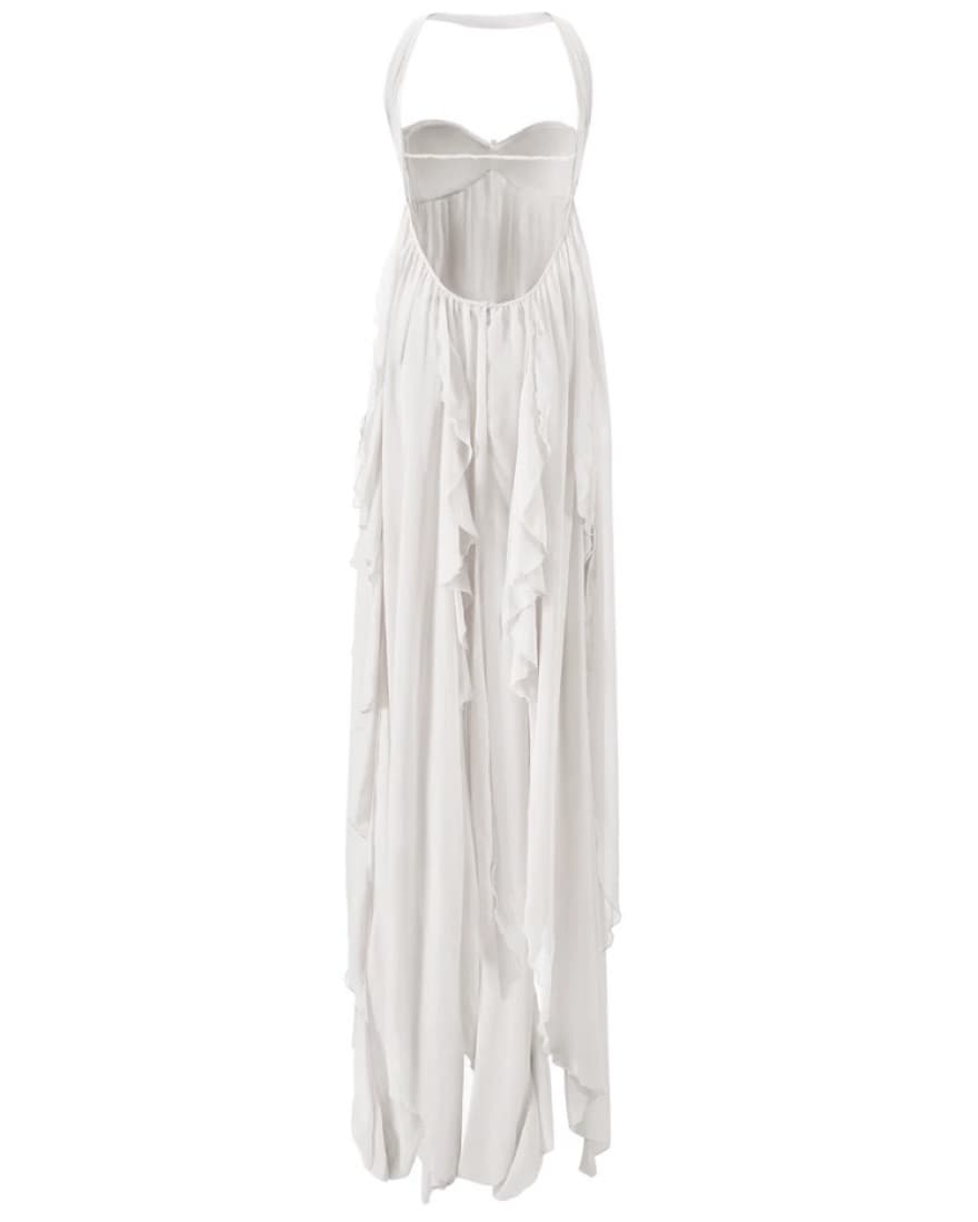 Nana Jaqueline Mariah Dress - White - Image 3