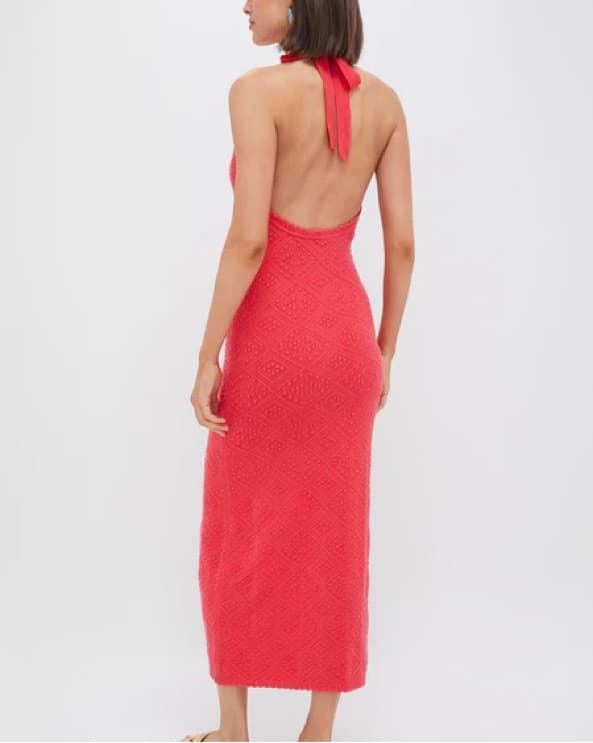 Pink Tuckernut Spring Dress - Image 3