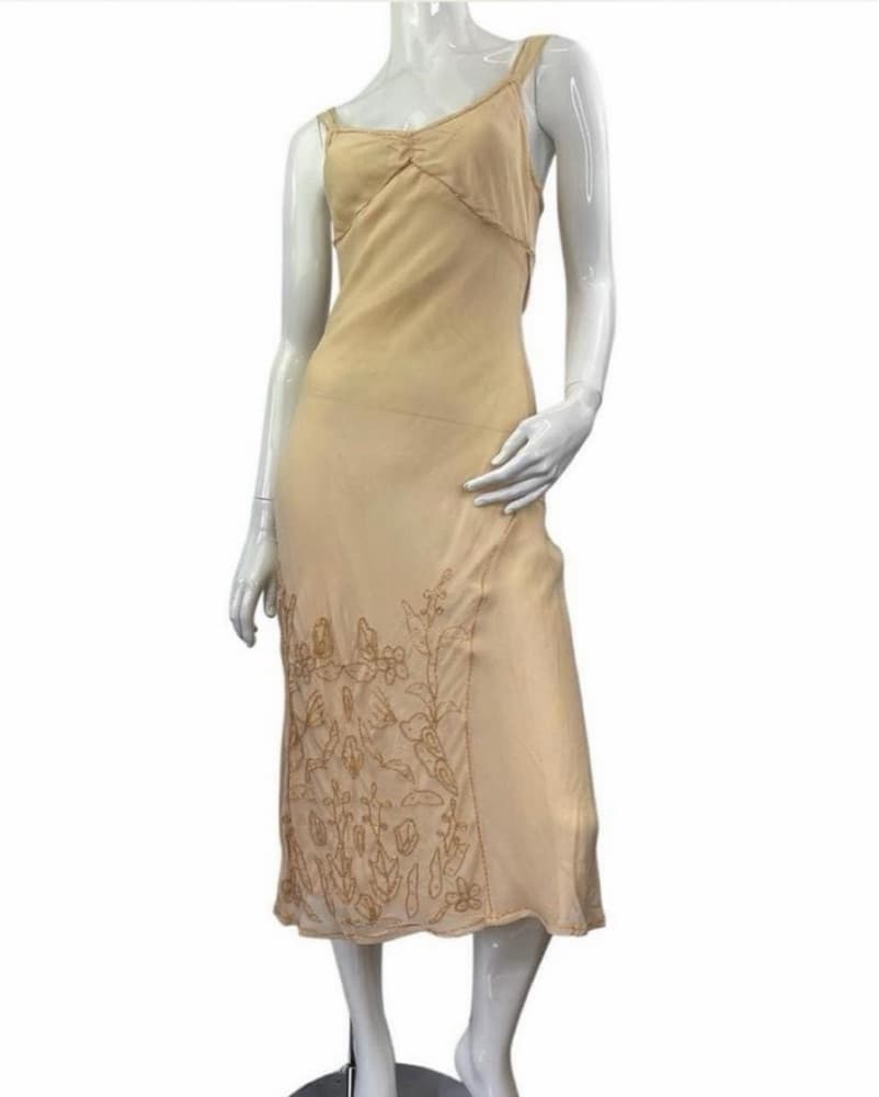 Vintage Midi Dress - Image 4