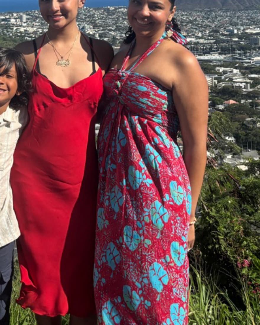 Red Danielle Guizio Dress - Image 2