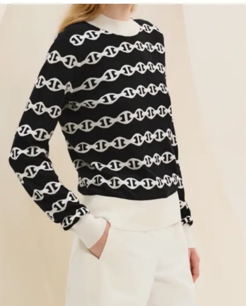 3K Hermes Chaine d’Ancre Sweater Size 36 - Image 1