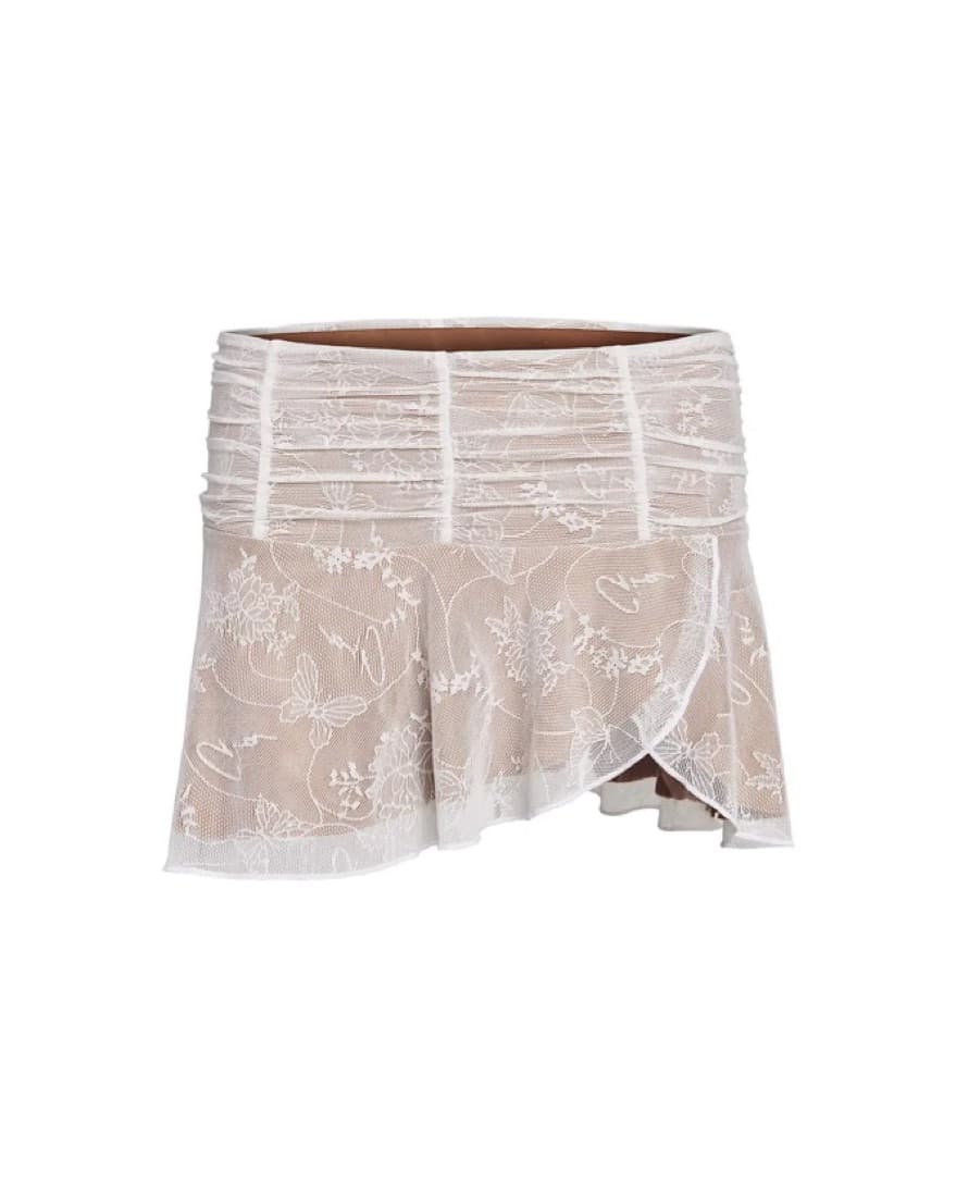 WHITE LACE MATCHING SET  - Image 3