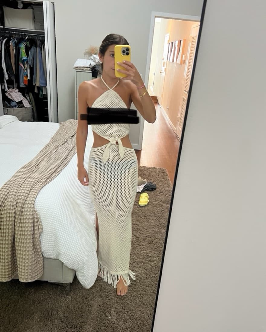 WeWoreWhat Crochet Maxi Dress - Image 2