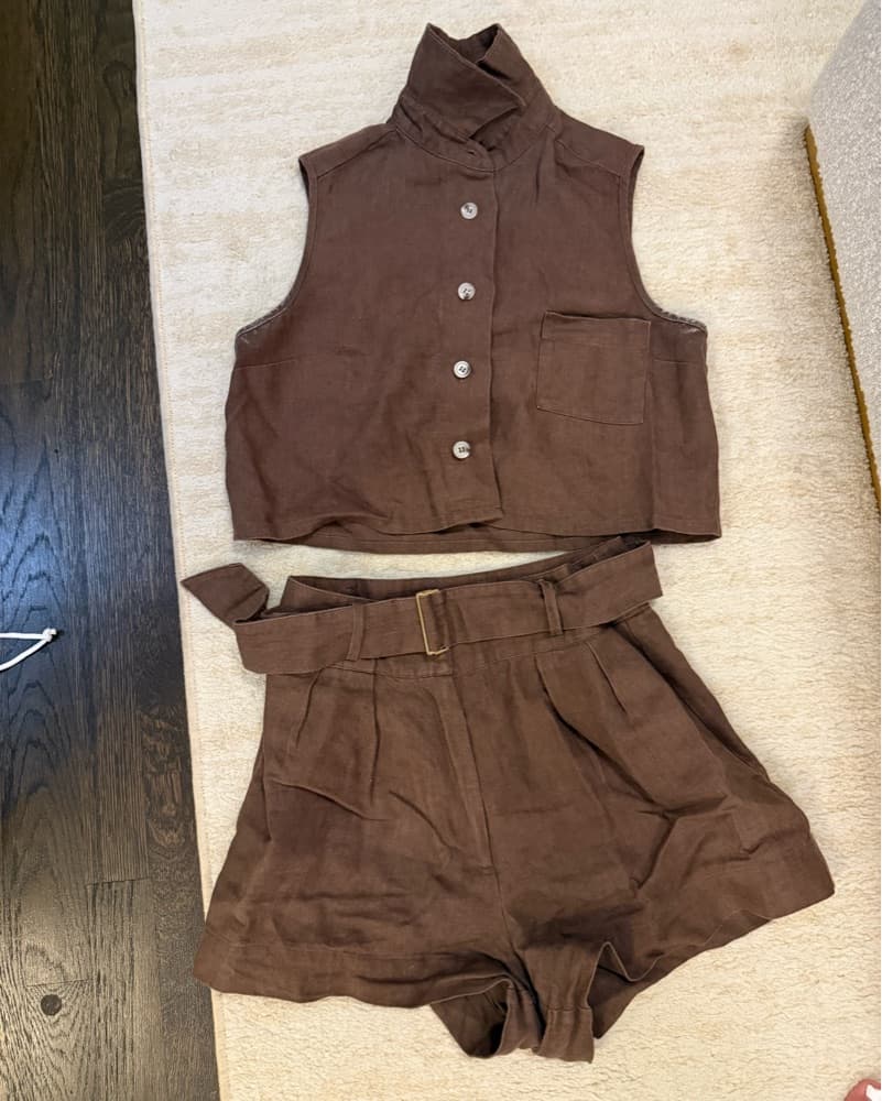 Hevron Katja Top and Zinna short set - Image 2