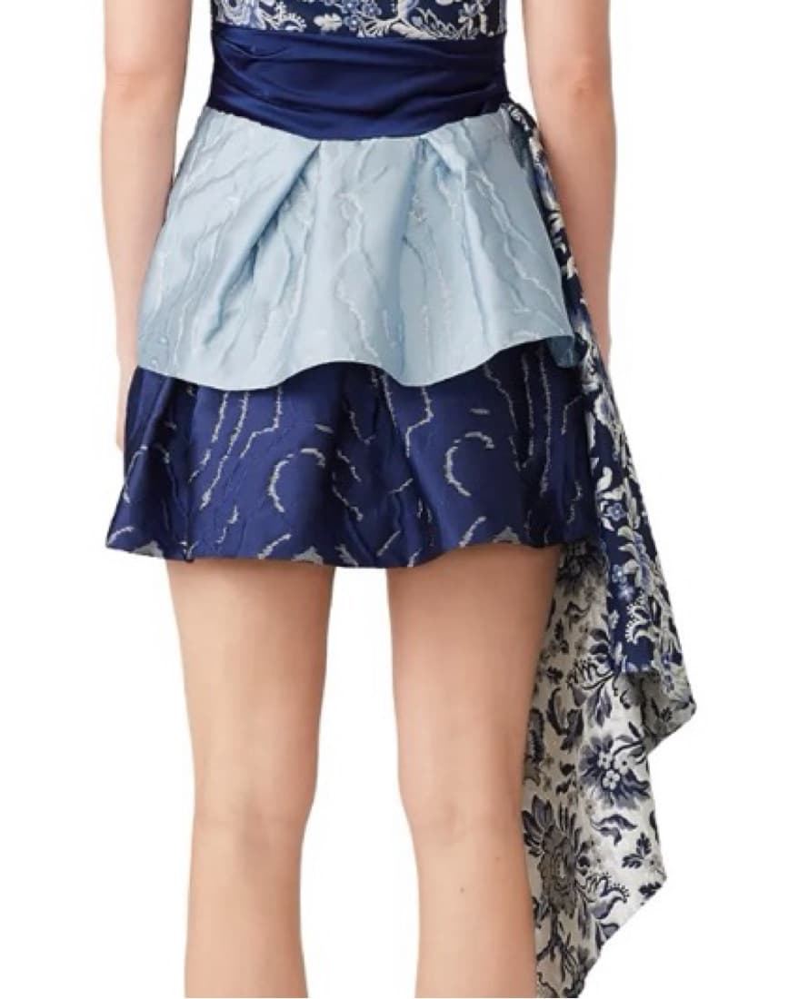 Floral Layered Dress - Image 3