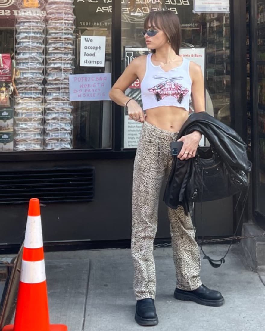 Vintage Roberto Cavalli Cheetah Pants - Image 2