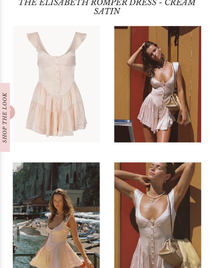 Vanessa mooney Elisabeth Romper - Image 1