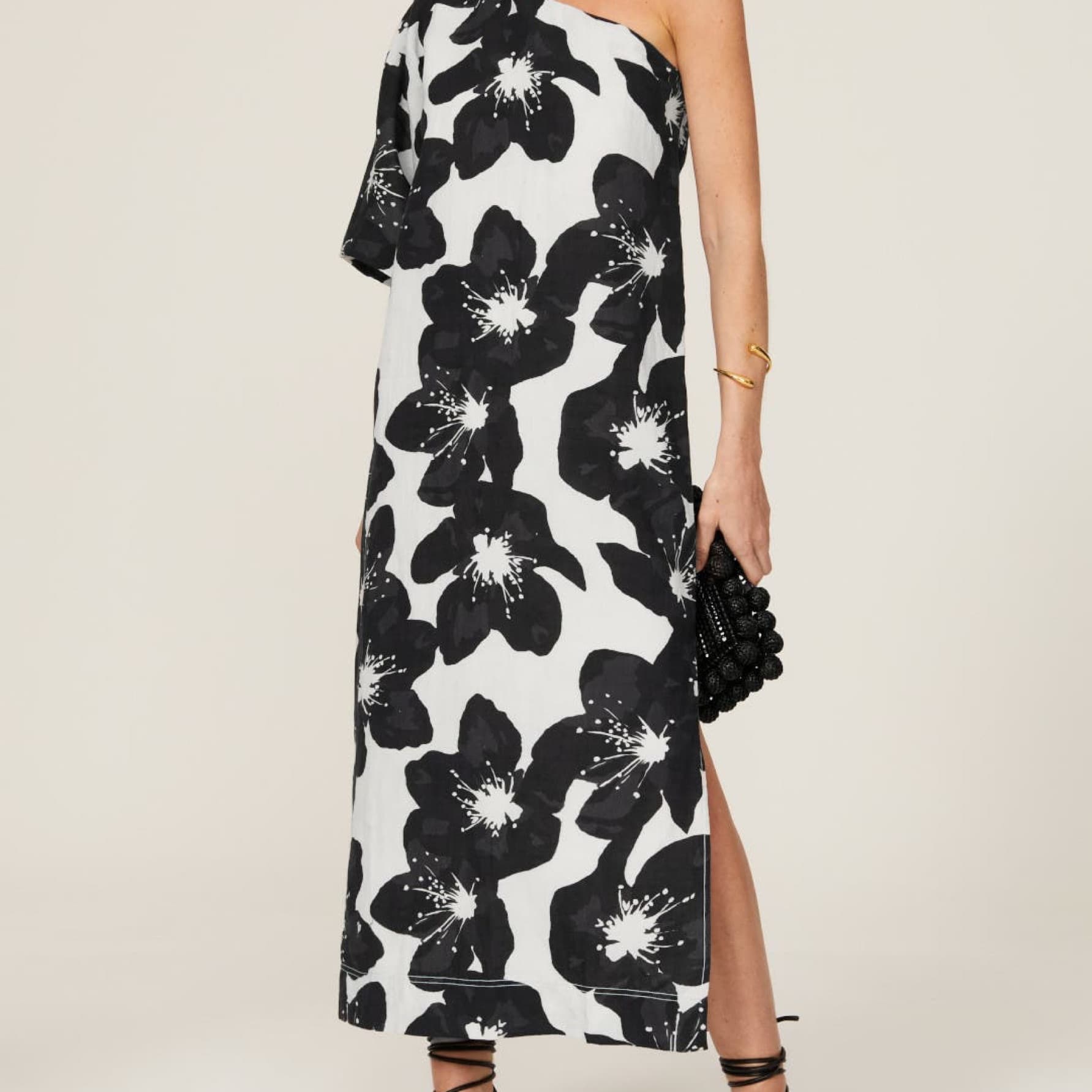 Something Navy floral Summer Dress - Image 3