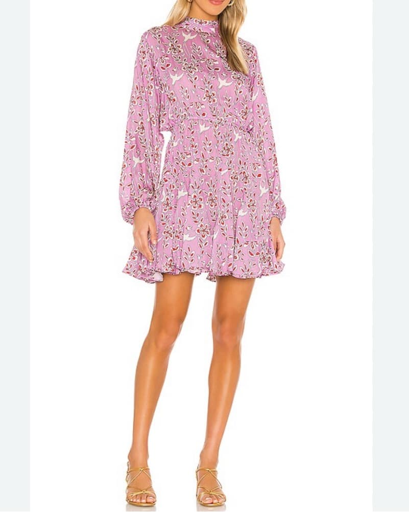 Rhode Caroline Dress (Pink Eden) - Image 1