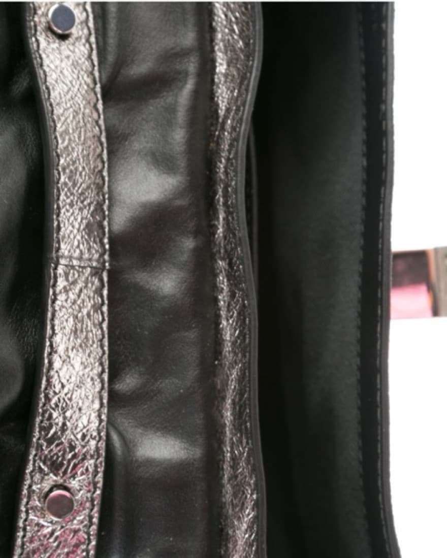 Proenza crossbody Silver Shoulder Bag - Image 4