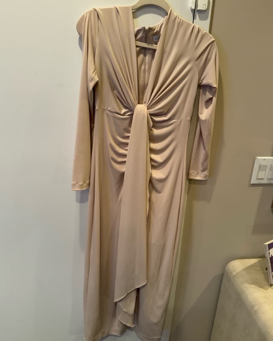 Cream Dress - Image 1