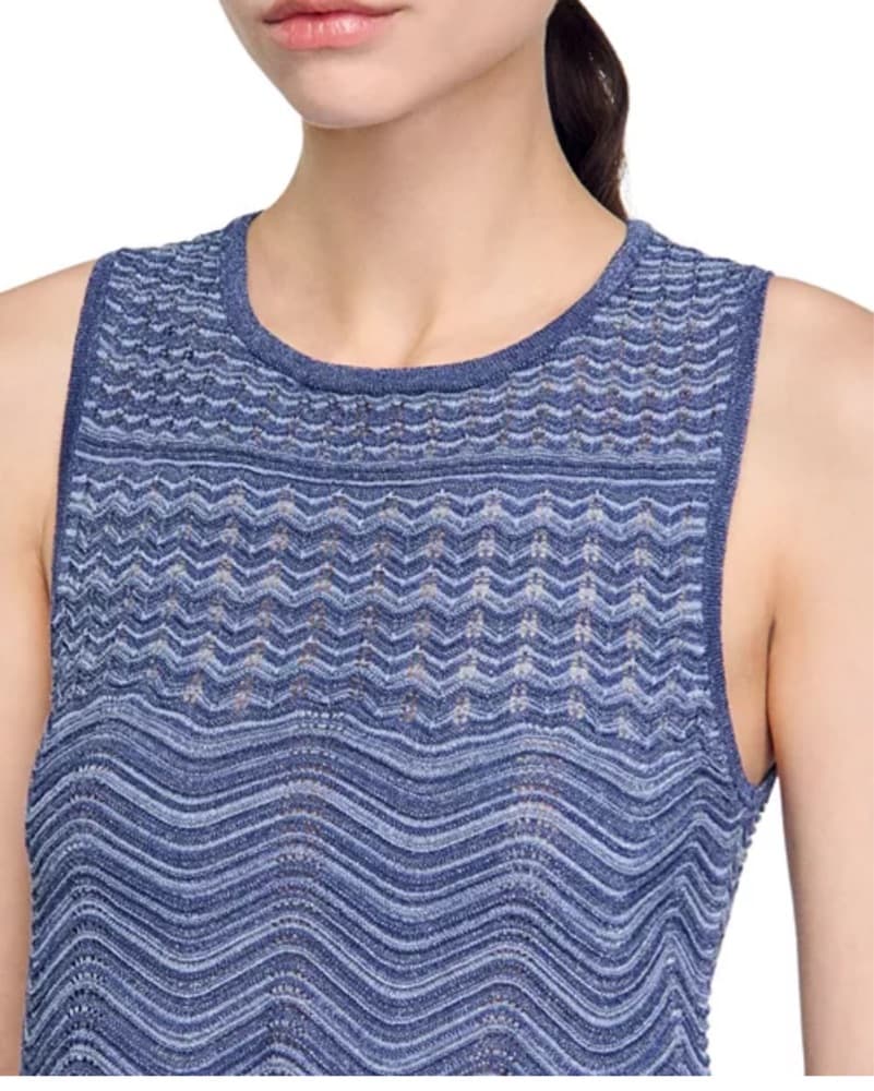 Sandro Glitter Knit Jumper - Image 3