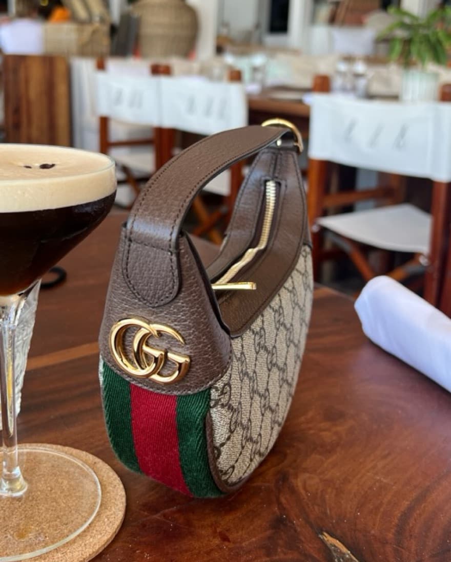 Gucci Monogram Crossbody Bag - Image 2