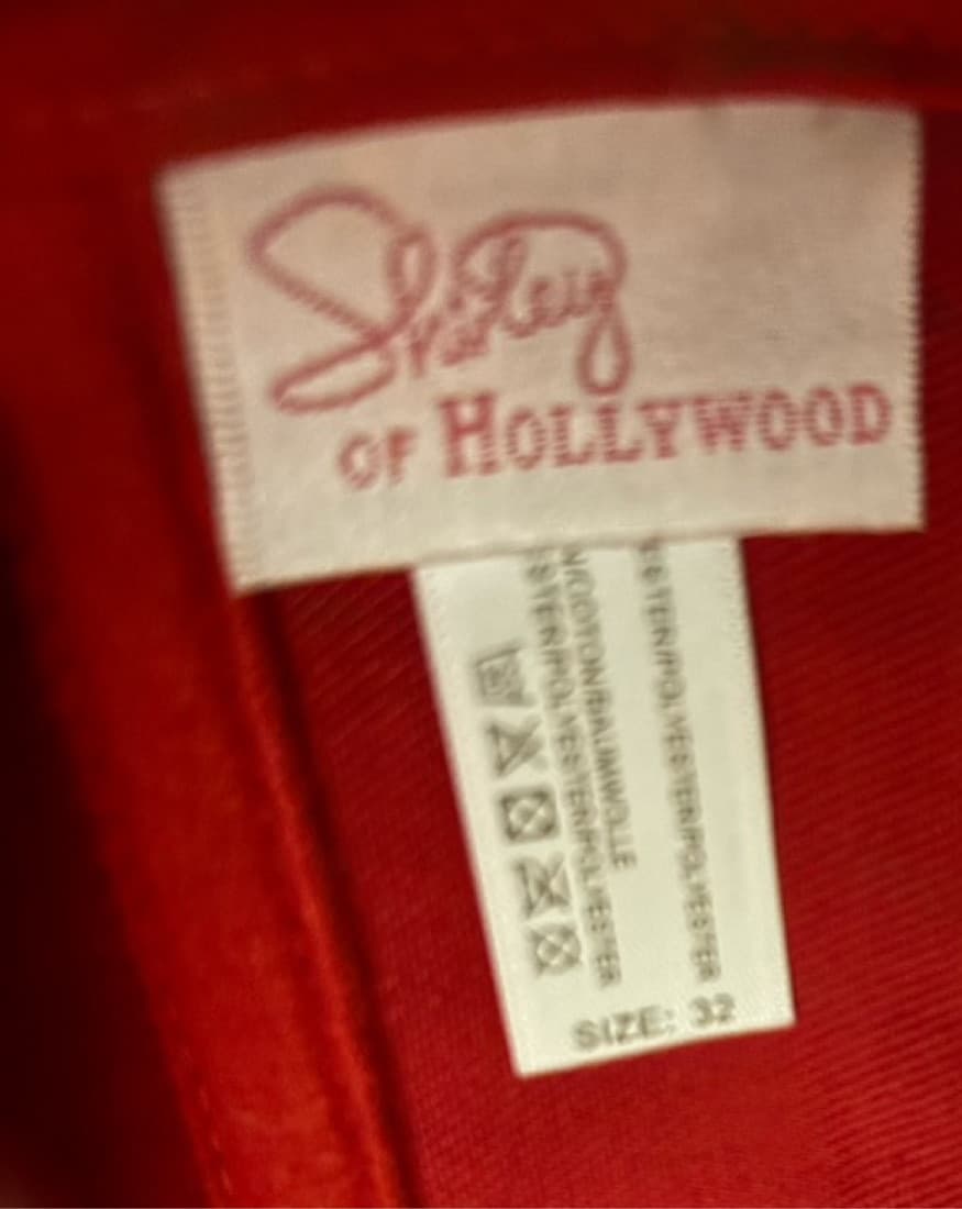 Shirley Of Hollywood Red Corset - Image 4