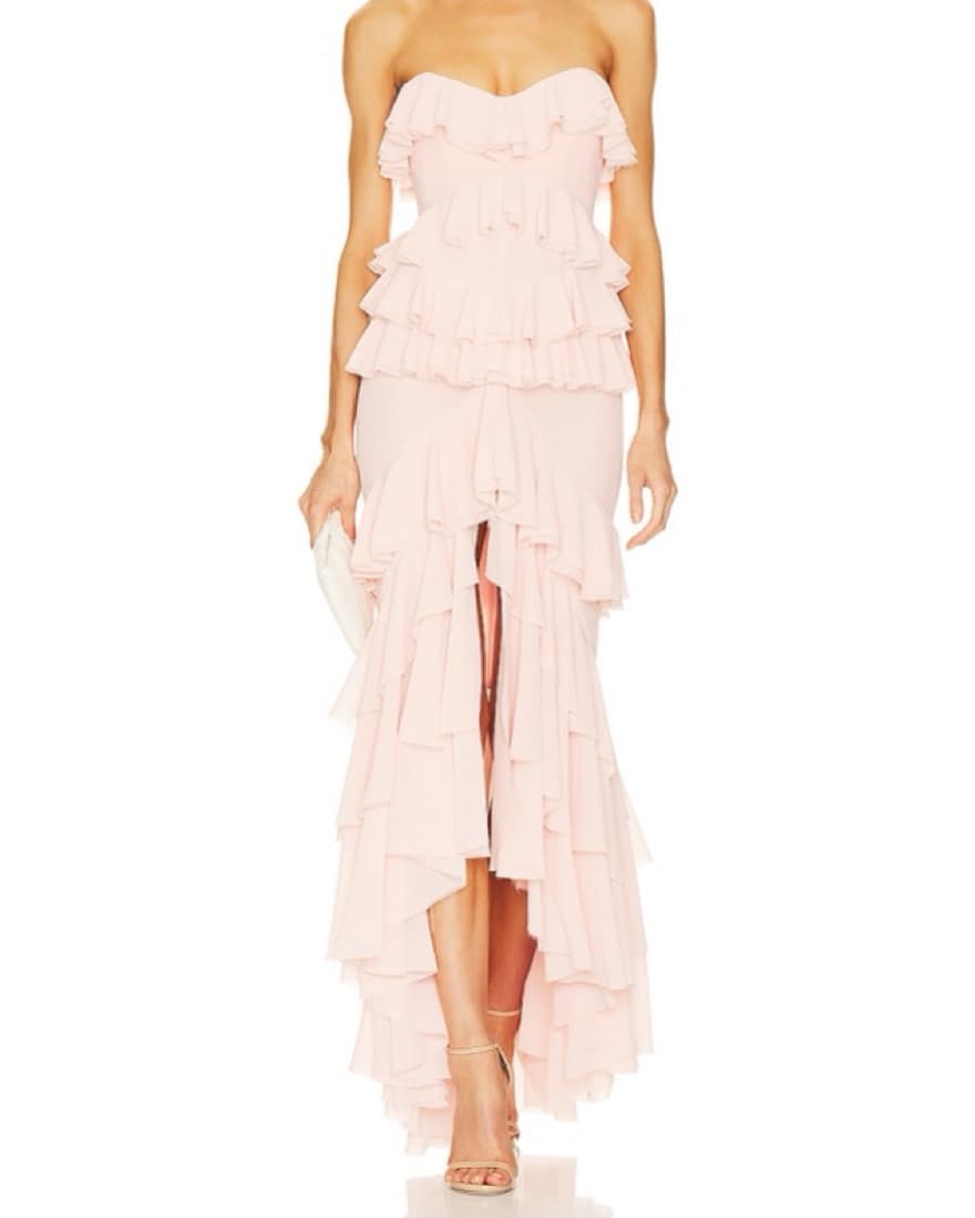 Oleksandra Gown In Blush From Revolve - Image 1