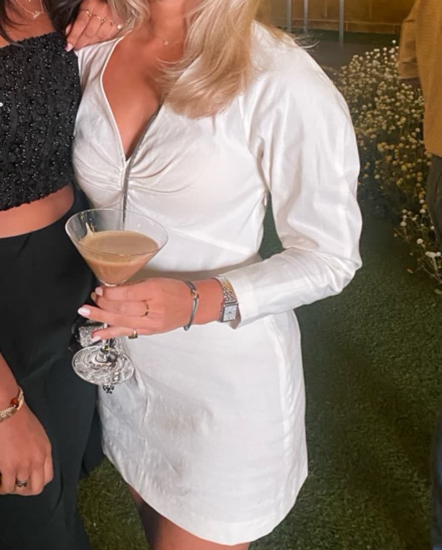 White ALC Dress - Image 2