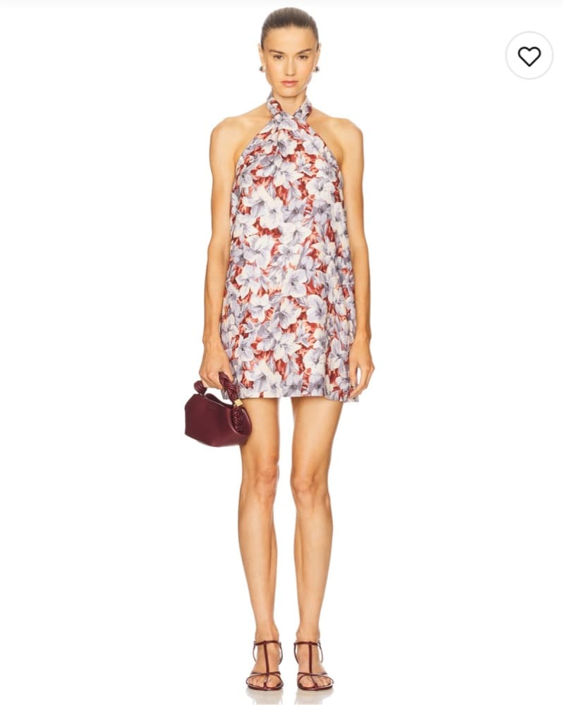 Posse Halter Mini Dress - Image 1