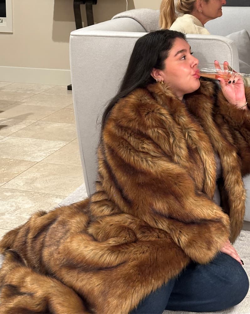Khy Faux Fur Coat  - Image 5