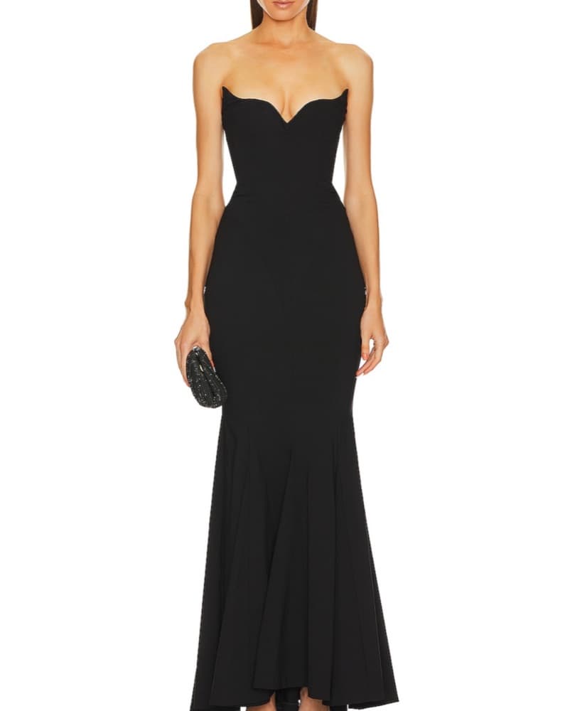 Elegant Black Gown - Image 1
