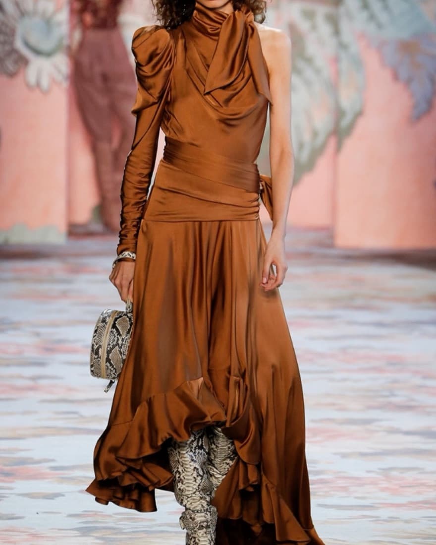 Zimmermann One Shoulder High Low Dress - Image 3
