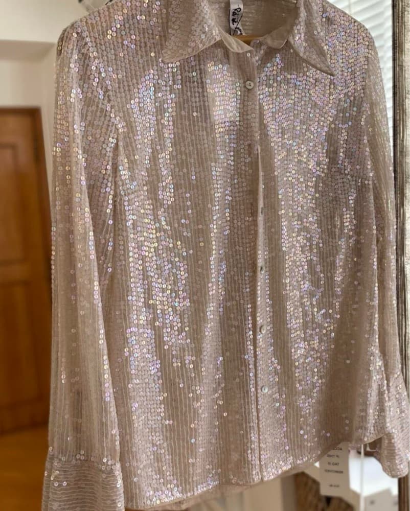 Rat And Boa Sequin Celine Top - Image 1