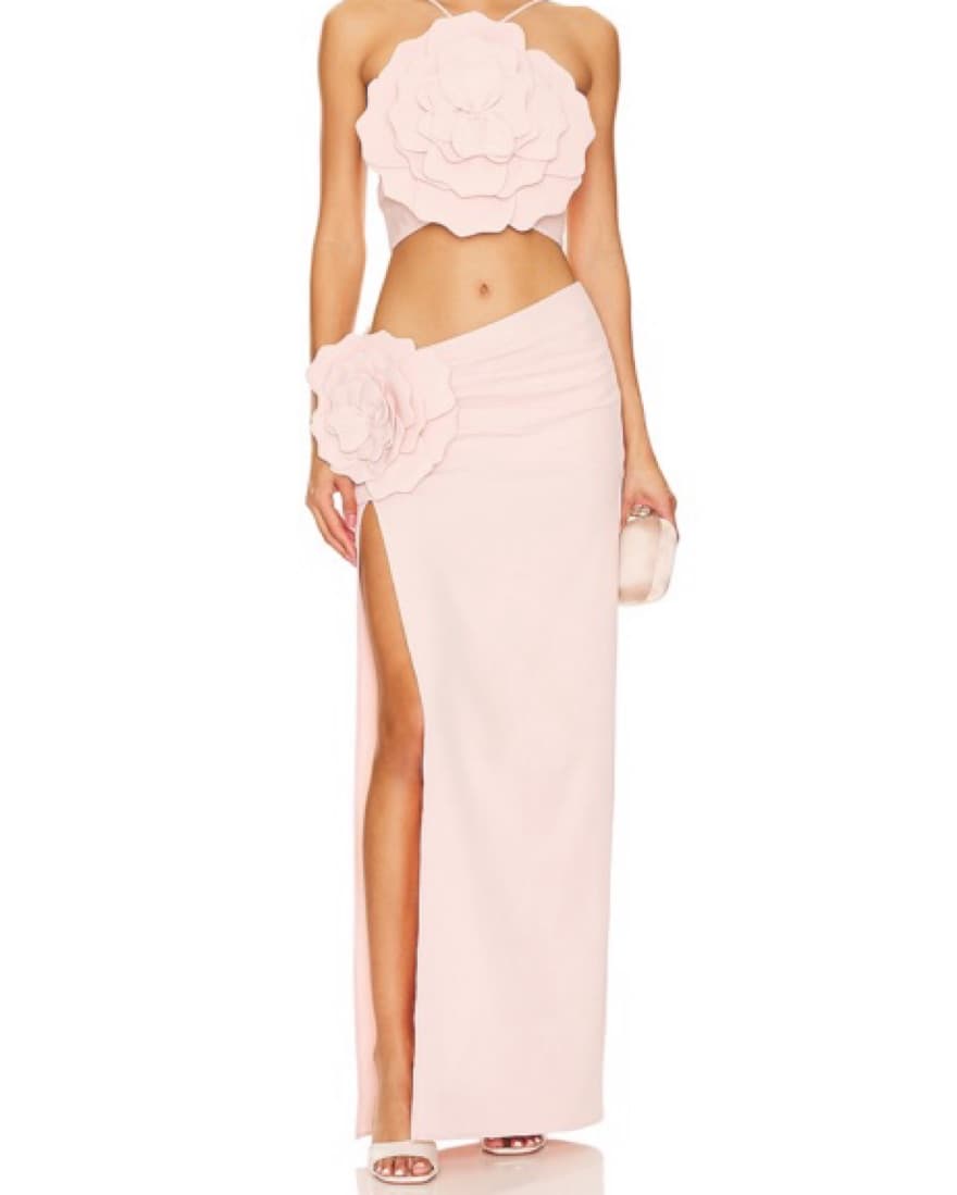 Artemis Gown in Light Pink  - Image 4