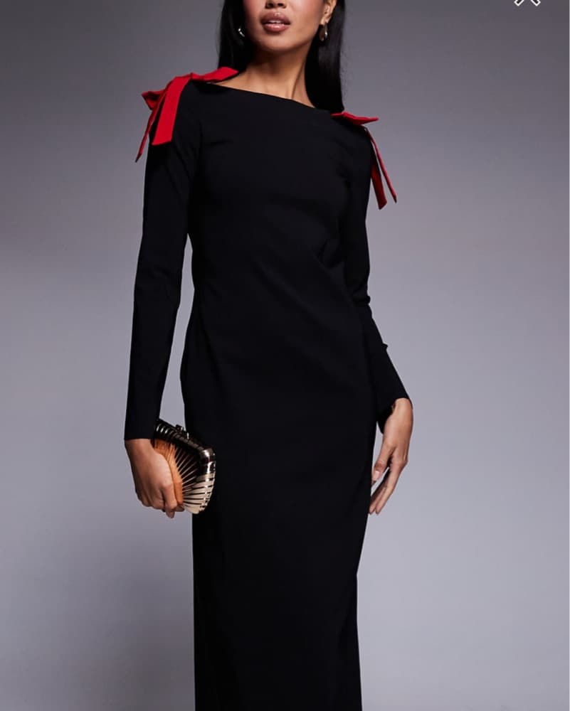 Daska Bow Shoulder Maxi - Image 1