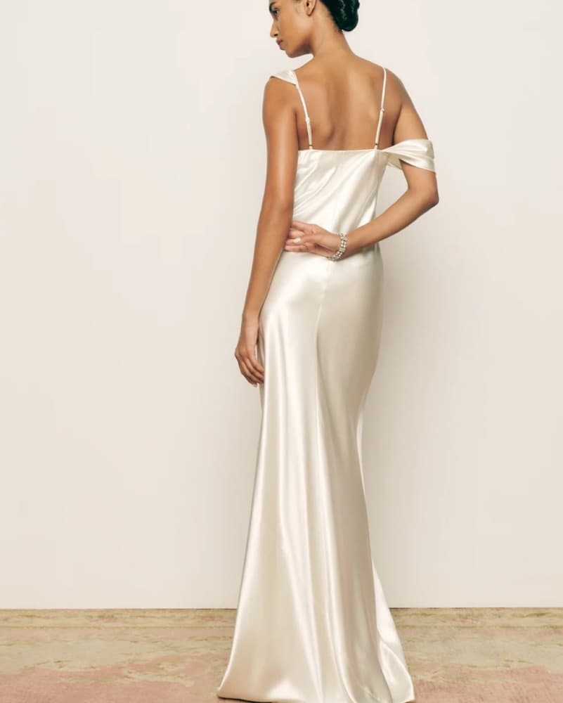Ivory Silk Dress  - Image 3
