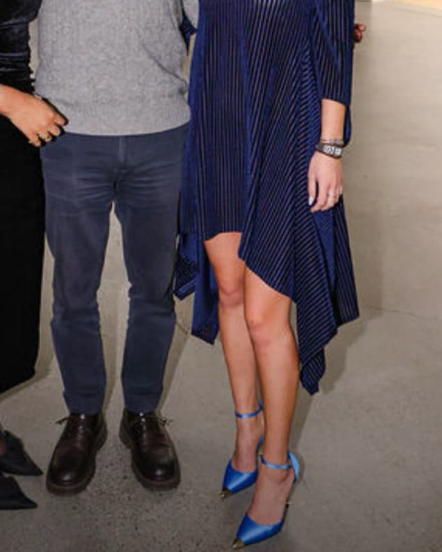 Azalea Wang Bowen Blue Heels - Image 3