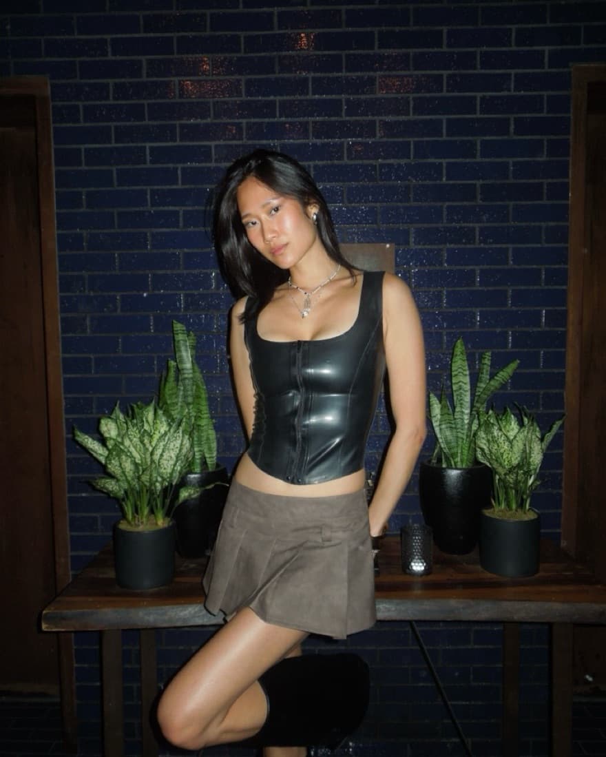 Miaou Ivy Latex Top - Image 1