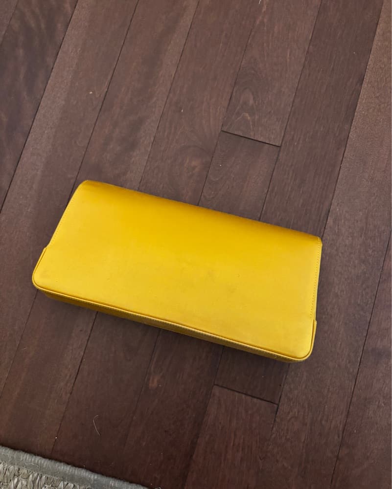 Manolo Blahnik Satin Clutch  - Image 6
