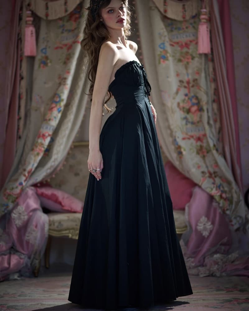 Selkie Raven Engagement Gown - Image 1