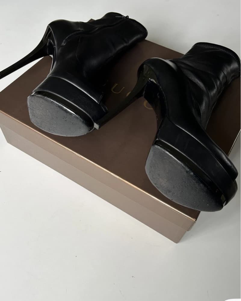 Gucci Peep Toe Stilettos  - Image 4