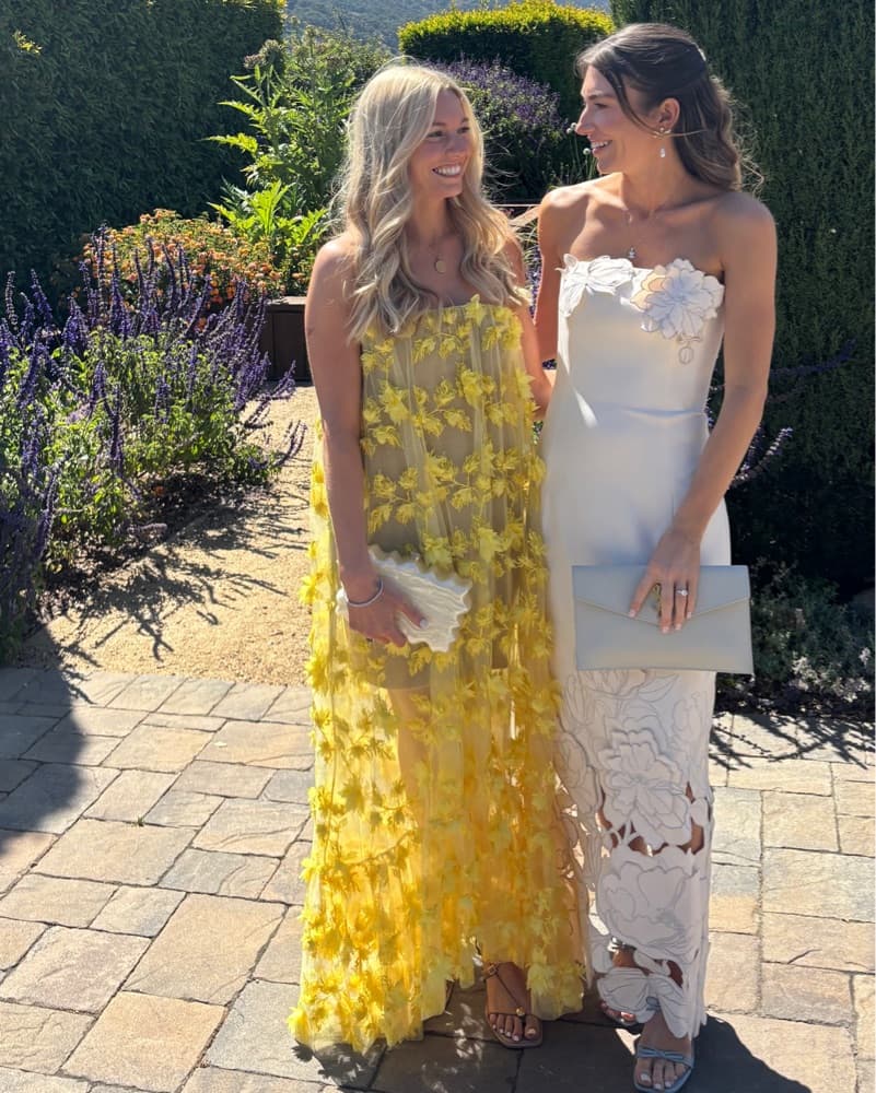 Yellow Floral Maxi Dress - Helsi Athena  - Image 2