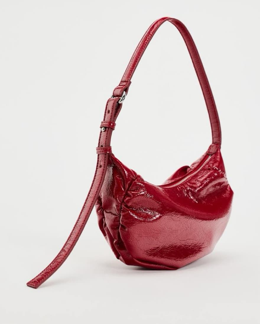 Ruched Shoulder Bag  - Image 2