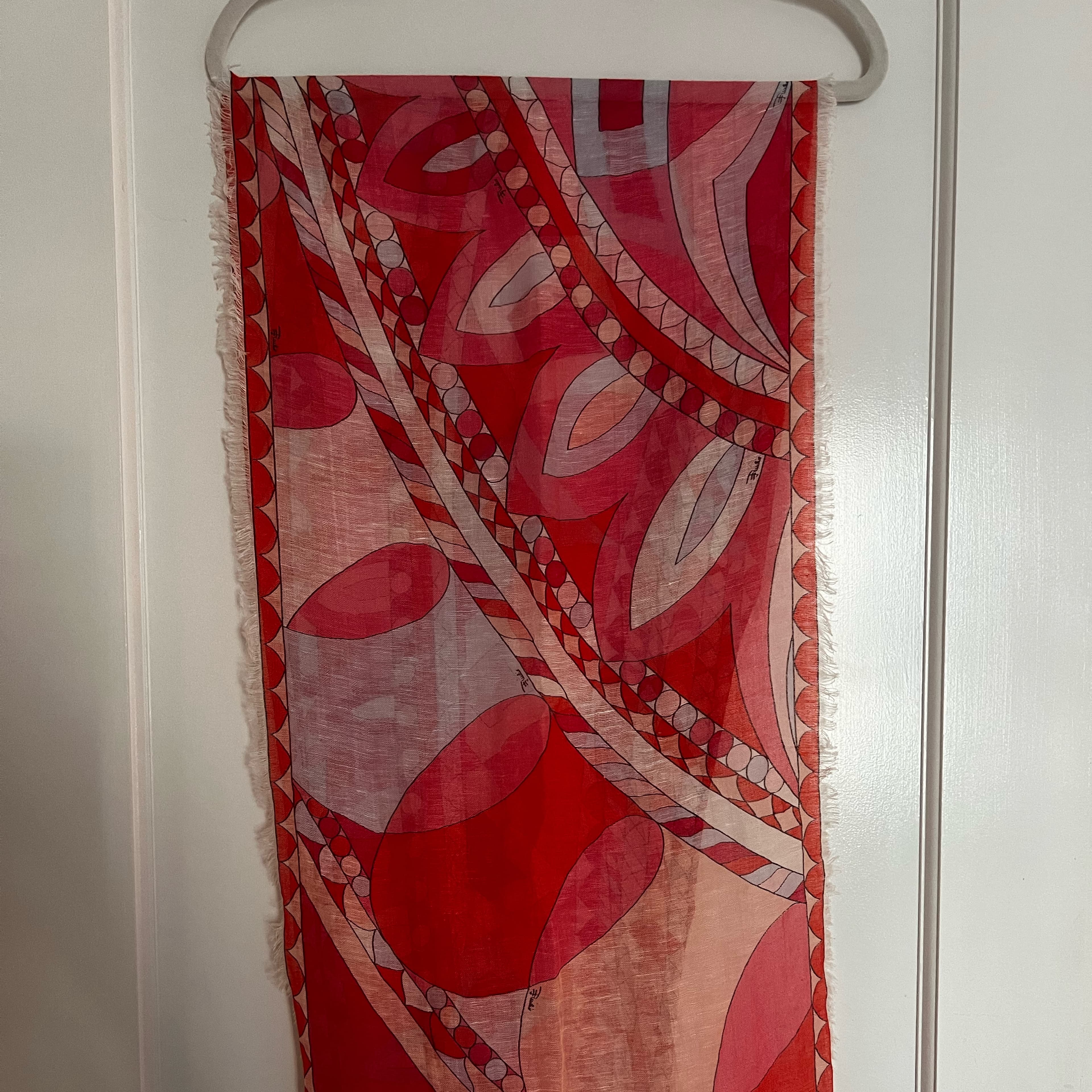 Emilio Pucci Linen Scarf / Sarong  - Image 6