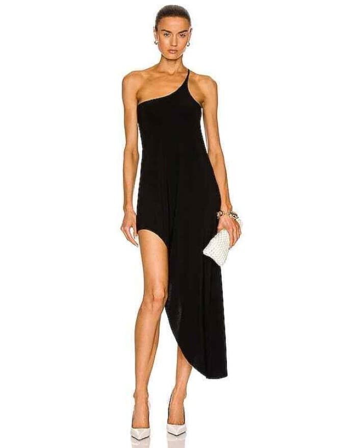 Norma Kamali Hi/Lo Dress - Image 2